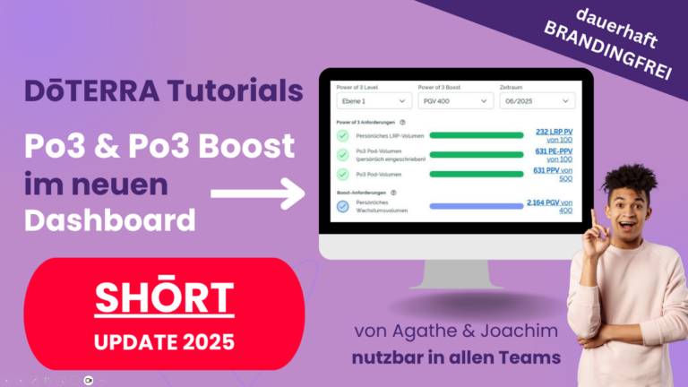 doterra dashboard