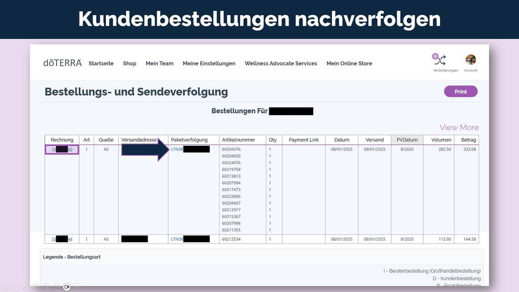 Youtube Screenshot2 - doTERRA Kundenbestellungen tracken – so findest du alle Infos zum Versand und Bestellinhalt