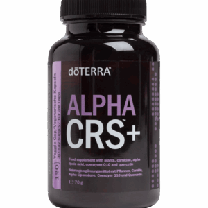 doTERRA Alpha CRS+ Zellvitalität Kapseln dunkle Flasche Produktfoto