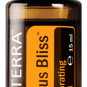 doTERRA Citrus Bliss Mischung 15 ml Flasche auf weißem Hintergrund