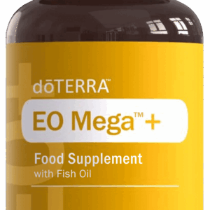 doTERRA EO Mega Plus Flasche, Omega-3 Softgels Nahrungsergänzung mit 90 Kapseln