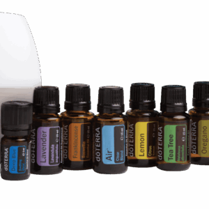 doTERRA ätherische Öle Starterset mit Diffuser und zehn Ölflaschen