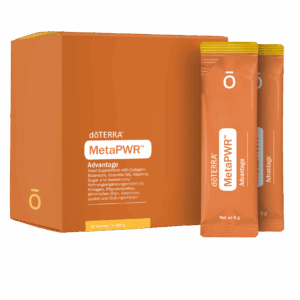 Kollagen Nahrungsergänzung Sticks dōTERRA MetaPWR Advantage Packung mit einzelnen Sticks