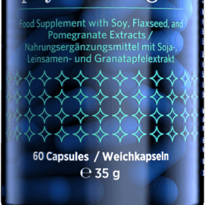 dōTERRA Phytoöstrogen Kapseln blaue Flasche mit Etikett