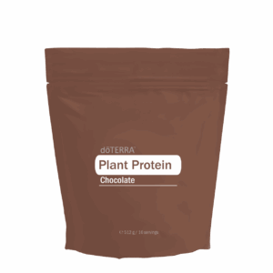 doTERRA Pflanzenprotein Schokolade Verpackung in Braun, 512 g