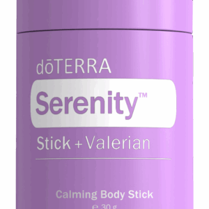 Baldrian Duftstick Schlaf: dōTERRA Serenity Stick Valerian 30g lila Verpackung