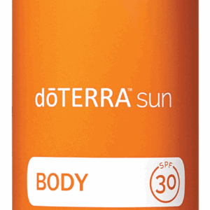 doTERRA sun mineralisches Sonnenschutzspray Body SPF 30 Sprühflasche orange