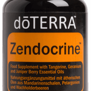 doTERRA Zendocrine Softgels Flasche mit orangem Etikett, 60 Kapseln